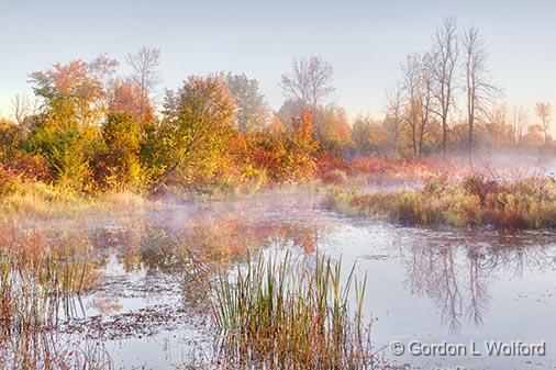 Hutton Creek At Sunrise_28313.jpg - Photographed near Smiths Falls, Ontario, Canada.